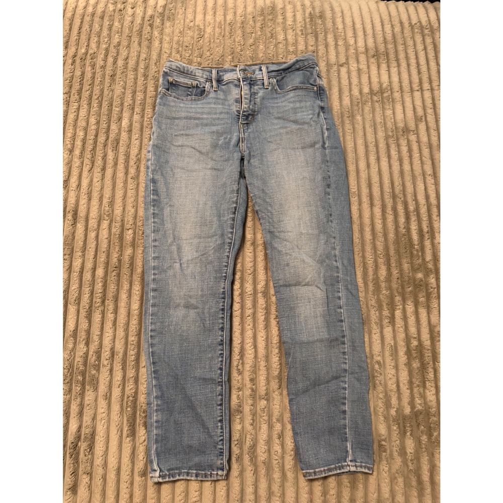 Levis 311 Shaping Skinny Jeans Womens 29 Medium Wash Blue Mid Rise Stretch Denim